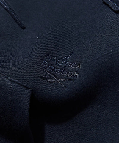 Reebok × NAUTICA / 拱形LOGO空氣層拉鍊連帽外套（日本聯名限定）