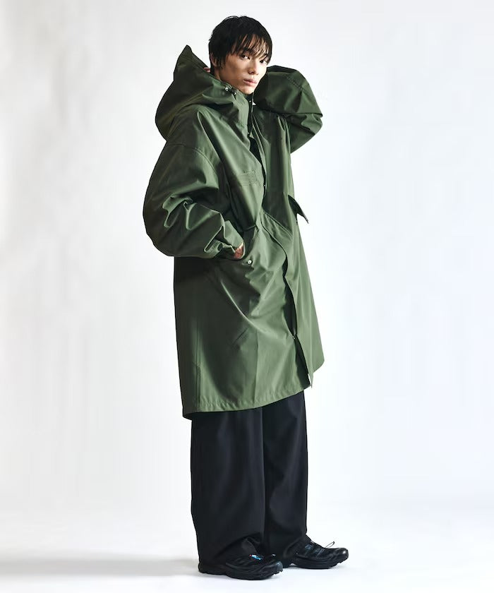 FREAK'S STORE / 撥水尼龍軍裝風衣外套