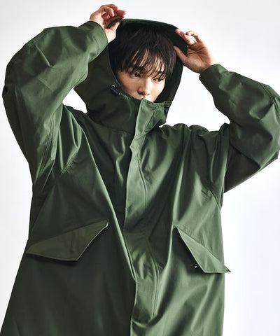 FREAK'S STORE / 撥水尼龍軍裝風衣外套