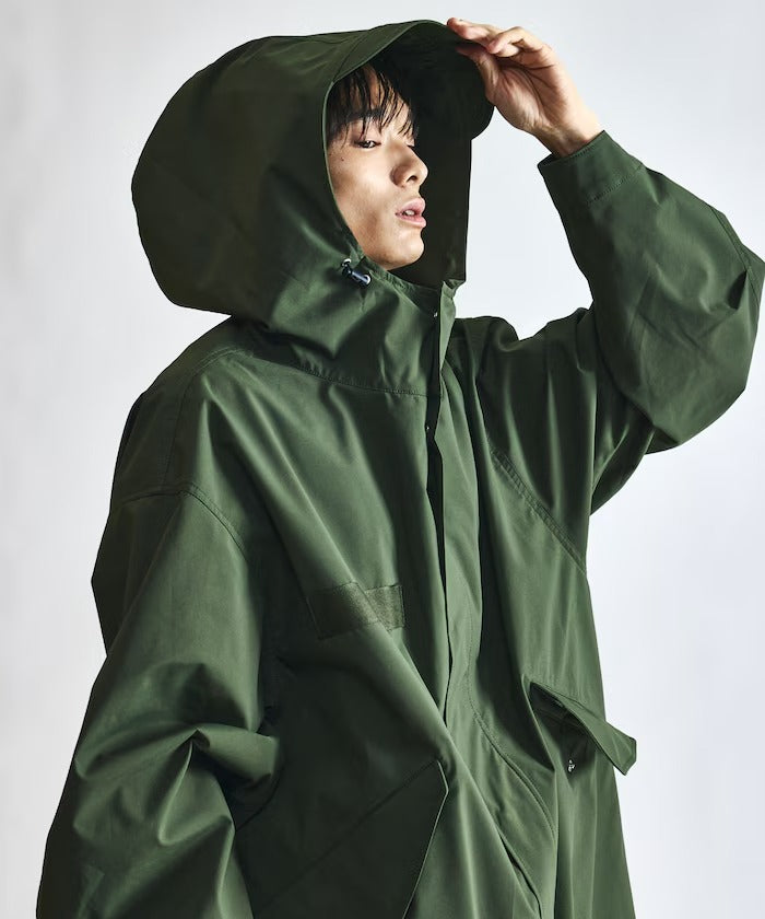 FREAK'S STORE / 撥水尼龍軍裝風衣外套