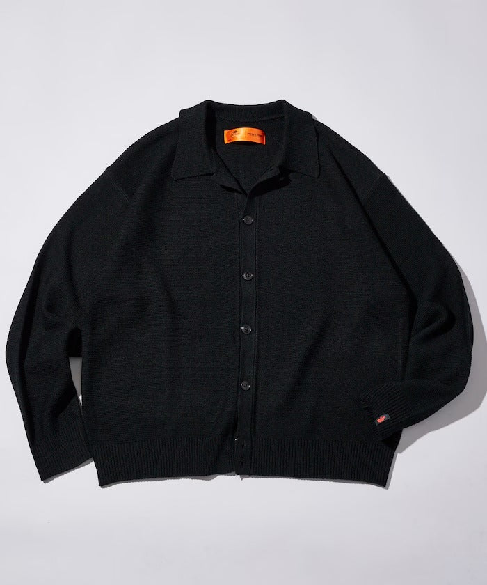 RED KAP × FREAK'S STORE / 粗針羅紋襯衫領針織外套（日本聯名限定）