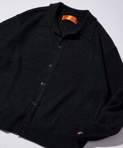 RED KAP × FREAK'S STORE / 粗針羅紋襯衫領針織外套（日本聯名限定）