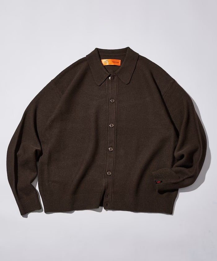 RED KAP × FREAK'S STORE / 粗針羅紋襯衫領針織外套（日本聯名限定）