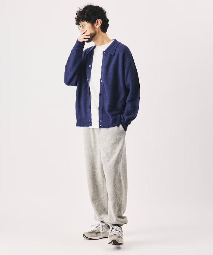RED KAP × FREAK'S STORE / 粗針羅紋襯衫領針織外套（日本聯名限定）