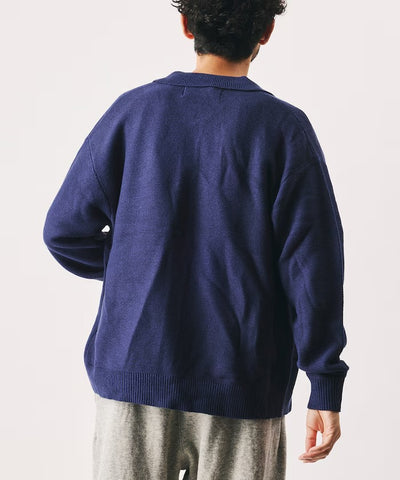 RED KAP × FREAK'S STORE / 粗針羅紋襯衫領針織外套（日本聯名限定）