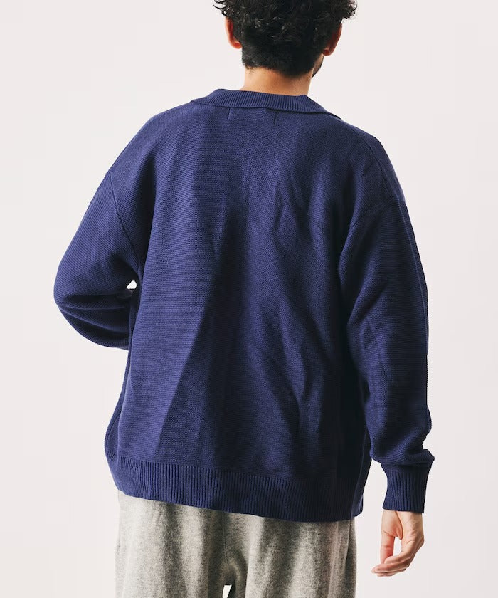 RED KAP × FREAK'S STORE / 粗針羅紋襯衫領針織外套（日本聯名限定）