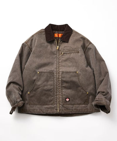RED KAP × FREAK'S STORE / 帆布鋪棉拉鍊短版工裝外套（日本聯名限定）