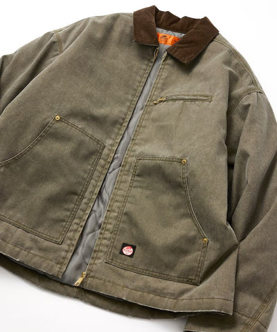 RED KAP × FREAK'S STORE / 帆布鋪棉拉鍊短版工裝外套（日本聯名限定）