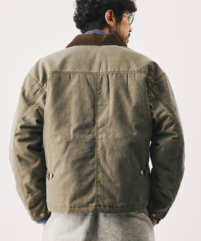 RED KAP × FREAK'S STORE / 帆布鋪棉拉鍊短版工裝外套（日本聯名限定）