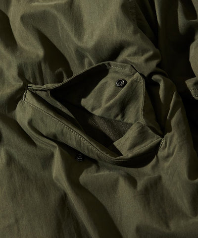 FREAK'S STORE / M65短版連帽軍裝大衣外套（毛絨連帽）