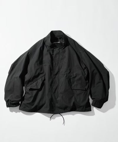 FREAK'S STORE / M65短版連帽軍裝大衣外套（毛絨連帽）