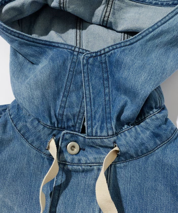 GAP × FREAK'S STORE / 丹寧半拉鍊套頭外套（日本聯名限定）