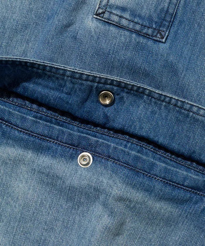 GAP × FREAK'S STORE / 丹寧半拉鍊套頭外套（日本聯名限定）