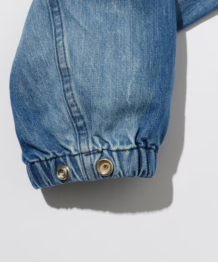 GAP × FREAK'S STORE / 丹寧半拉鍊套頭外套（日本聯名限定）