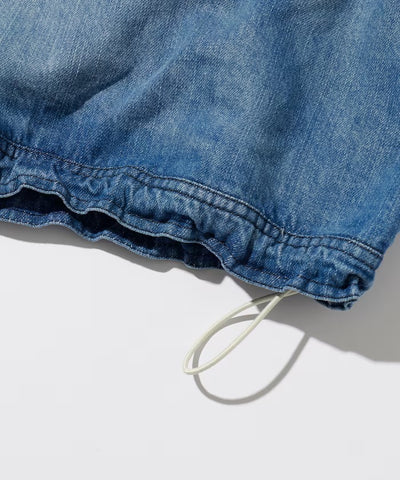 GAP × FREAK'S STORE / 丹寧半拉鍊套頭外套（日本聯名限定）