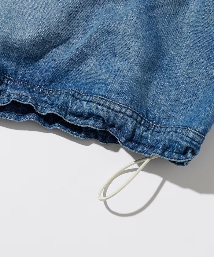 GAP × FREAK'S STORE / 丹寧半拉鍊套頭外套（日本聯名限定）