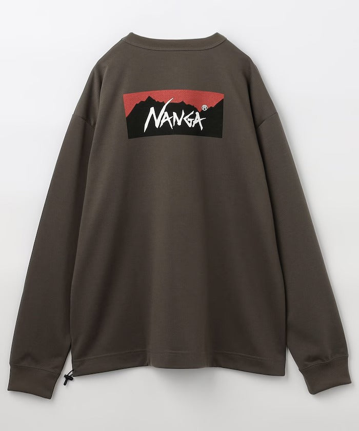NANGA × FREAK'S STORE / neo-PRO 背印機能長袖T恤（日本聯名限定）
