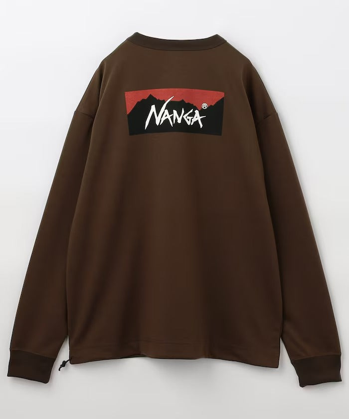NANGA × FREAK'S STORE / neo-PRO 背印機能長袖T恤（日本聯名限定）