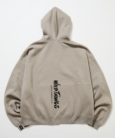 WILD THINGS × FREAK'S STORE / 背後LOGO印花拉鍊連帽外套（日本聯名限定）