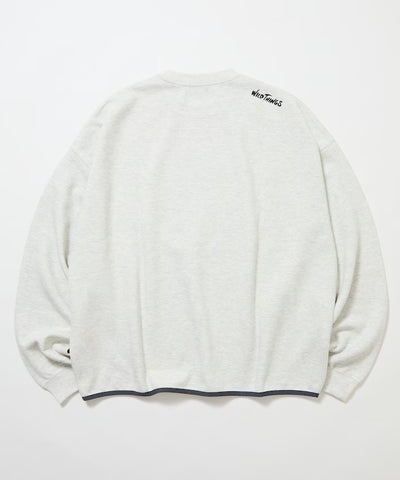 WILD THINGS × FREAK'S STORE / 小標 立體雙面針織 圓領衫（日本聯名限定）