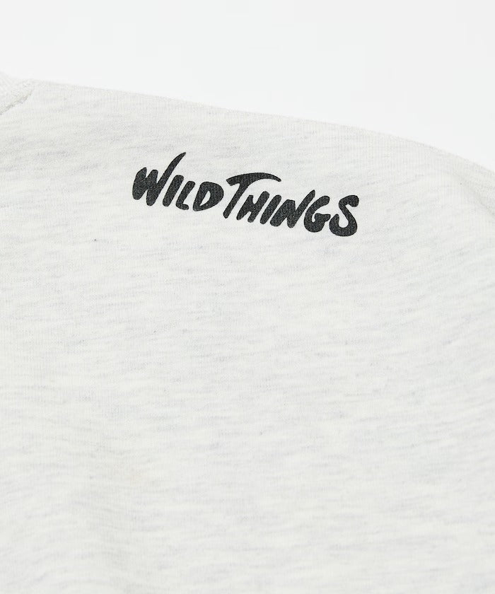 WILD THINGS × FREAK'S STORE / 小標 立體雙面針織 圓領衫（日本聯名限定）