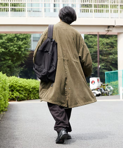 FREAK'S STORE / 燈芯絨 M65軍裝 連帽大衣外套