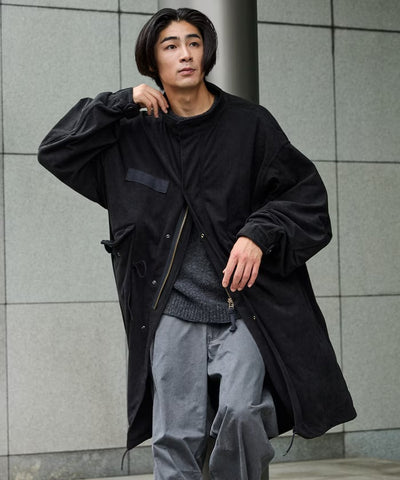 FREAK'S STORE / 燈芯絨 M65軍裝 連帽大衣外套