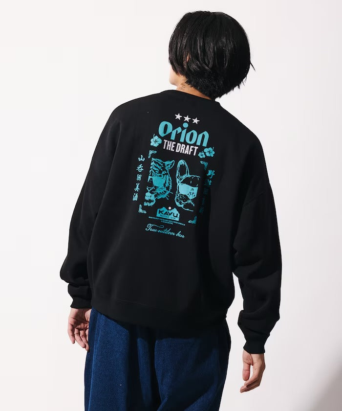 KAVU × ORION × FREAK'S STORE / 虎犬中式 圓領衫（日本聯名限定）
