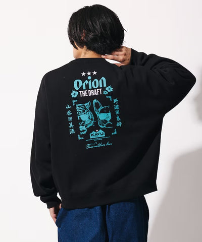 KAVU × ORION × FREAK'S STORE / 虎犬中式 圓領衫（日本聯名限定）