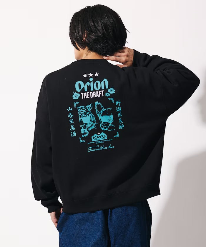 KAVU × ORION × FREAK'S STORE / 虎犬中式 圓領衫（日本聯名限定）