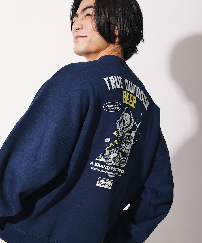 KAVU × ORION × FREAK'S STORE / 啤酒杯 圓領衫（日本聯名限定）