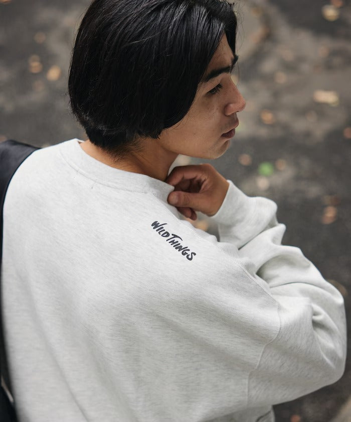 WILD THINGS × FREAK'S STORE / 小標 立體雙面針織 圓領衫（日本聯名限定）