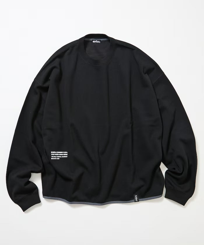WILD THINGS × FREAK'S STORE / 小標 立體雙面針織 圓領衫（日本聯名限定）