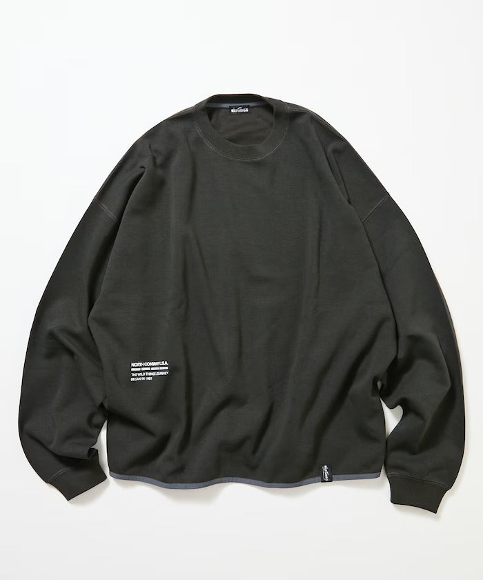 WILD THINGS × FREAK'S STORE / 小標 立體雙面針織 圓領衫（日本聯名限定）