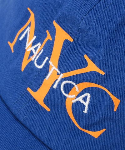 NAUTICA / NYC刺繡標誌斜紋棒球帽