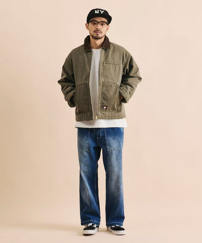 RED KAP × FREAK'S STORE / 帆布鋪棉拉鍊短版工裝外套（日本聯名限定）