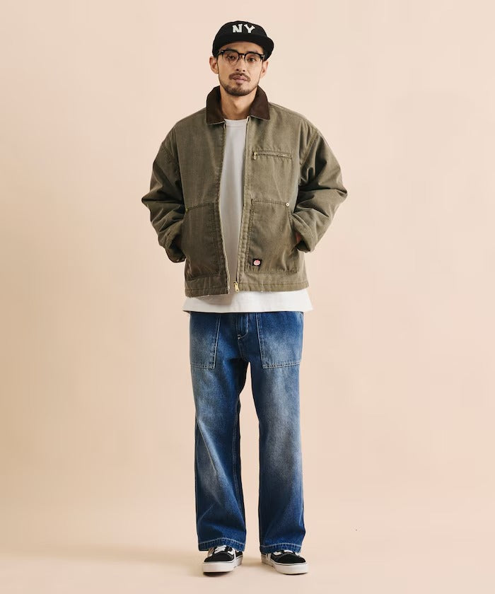RED KAP × FREAK'S STORE / 帆布鋪棉拉鍊短版工裝外套（日本聯名限定）