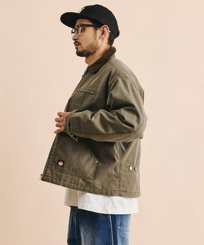 RED KAP × FREAK'S STORE / 帆布鋪棉拉鍊短版工裝外套（日本聯名限定）