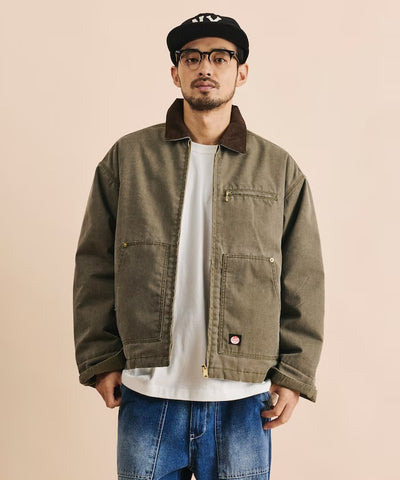 RED KAP × FREAK'S STORE / 帆布鋪棉拉鍊短版工裝外套（日本聯名限定）