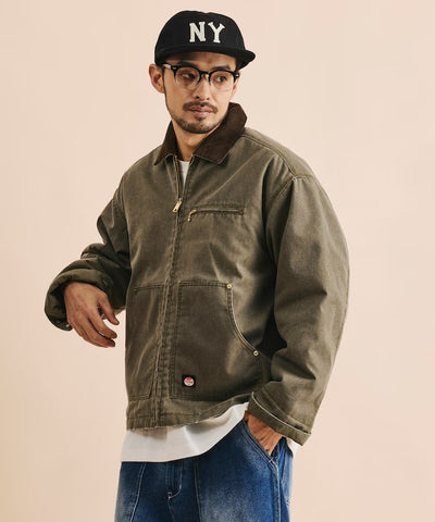 RED KAP × FREAK'S STORE / 帆布鋪棉拉鍊短版工裝外套（日本聯名限定）