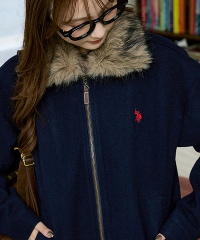 U.S. POLO ASSN. × PUBLUX / 2WAY 可拆  拉鍊外套（日本聯名限定）