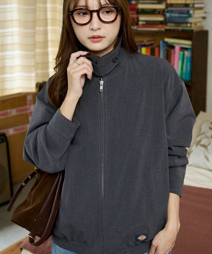 Dickies / 燈芯絨領拉鍊工作外套（日本聯名限定）