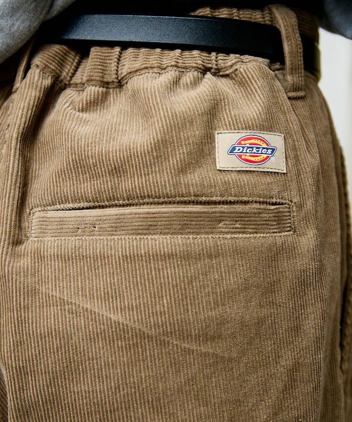 Dickies / 打褶寬版燈芯絨工作褲（日本聯名限定）