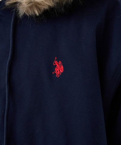 U.S. POLO ASSN. × PUBLUX / 可拆帽 斜紋工裝外套（日本聯名限定）