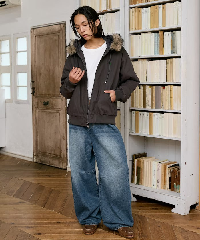 U.S. POLO ASSN. × PUBLUX / 可拆帽 斜紋工裝外套（日本聯名限定）