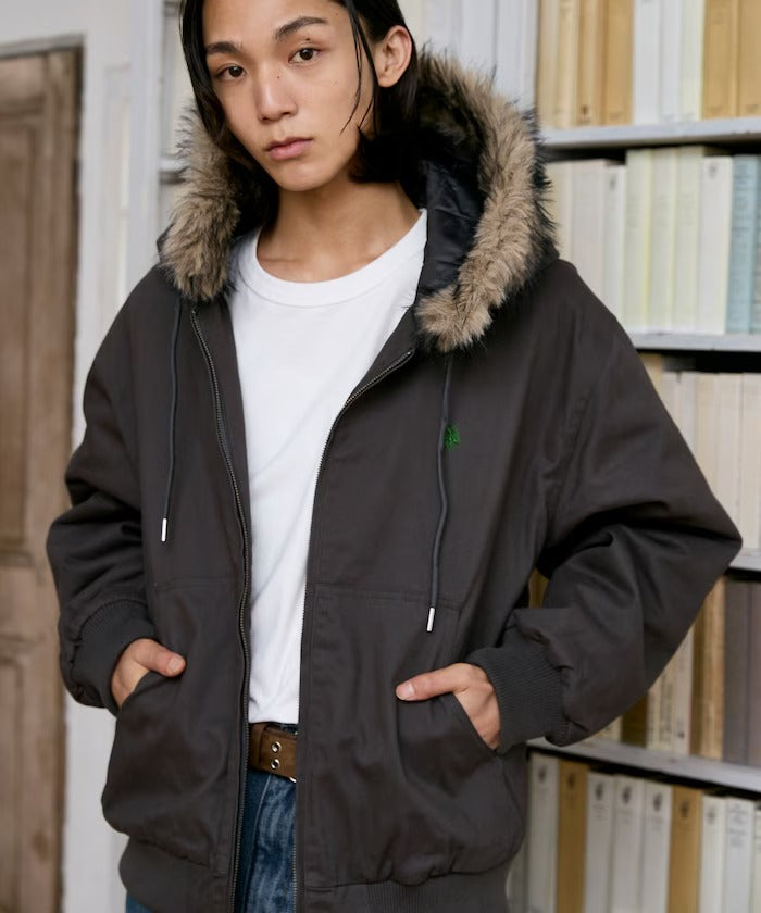 U.S. POLO ASSN. × PUBLUX / 可拆帽 斜紋工裝外套（日本聯名限定）