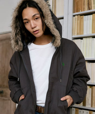U.S. POLO ASSN. × PUBLUX / 可拆帽 斜紋工裝外套（日本聯名限定）