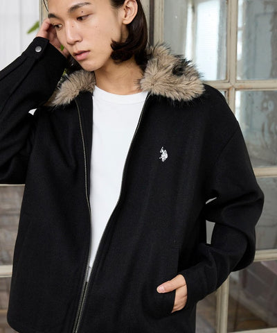 U.S. POLO ASSN. × PUBLUX / 2WAY 可拆  拉鍊外套（日本聯名限定）