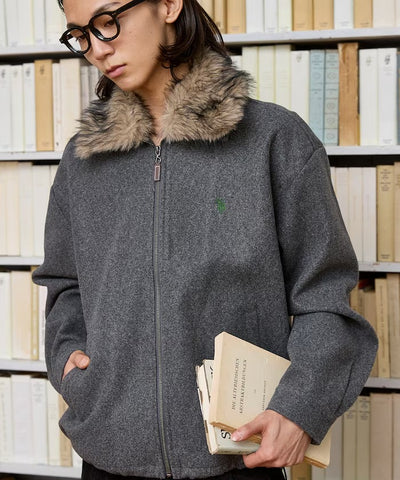 U.S. POLO ASSN. × PUBLUX / 2WAY 可拆  拉鍊外套（日本聯名限定）