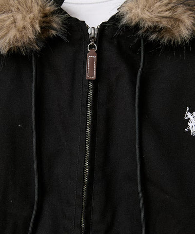 U.S. POLO ASSN. × PUBLUX / 可拆帽 斜紋工裝外套（日本聯名限定）